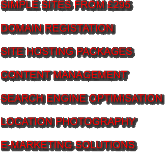 SIMPLE SITES FROM £149
